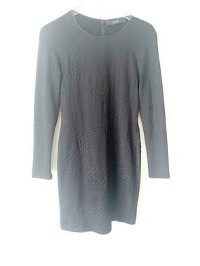 CUT25 BY YIGAL AZROUEL ENGINEERED JACQUARD KNIT DRESS OPEN BACK NWT SIZE 8